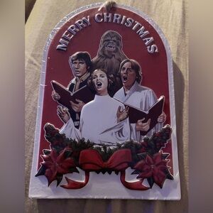 Star Wars Holiday Ornament - Red and White